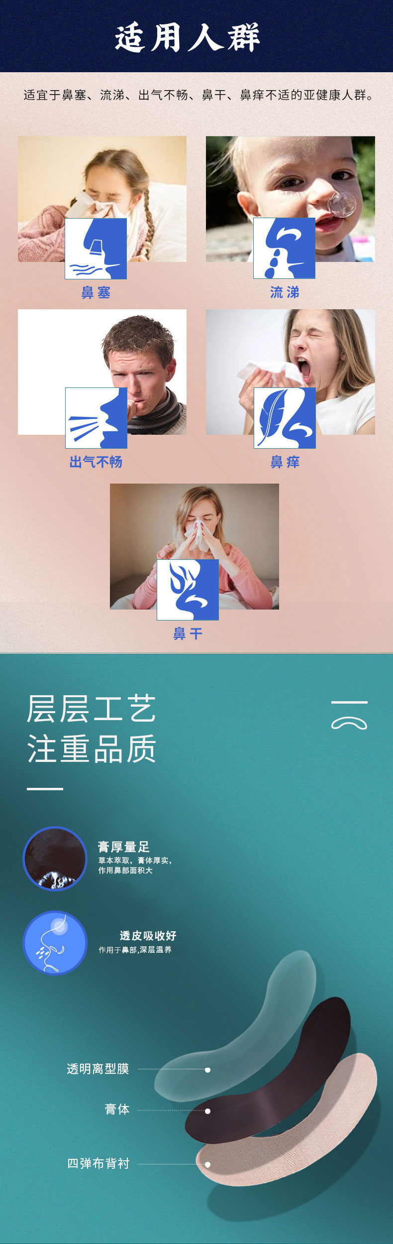 鼻舒贴适用人群