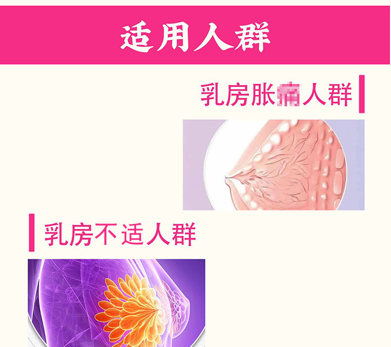 乳腺贴适用范围